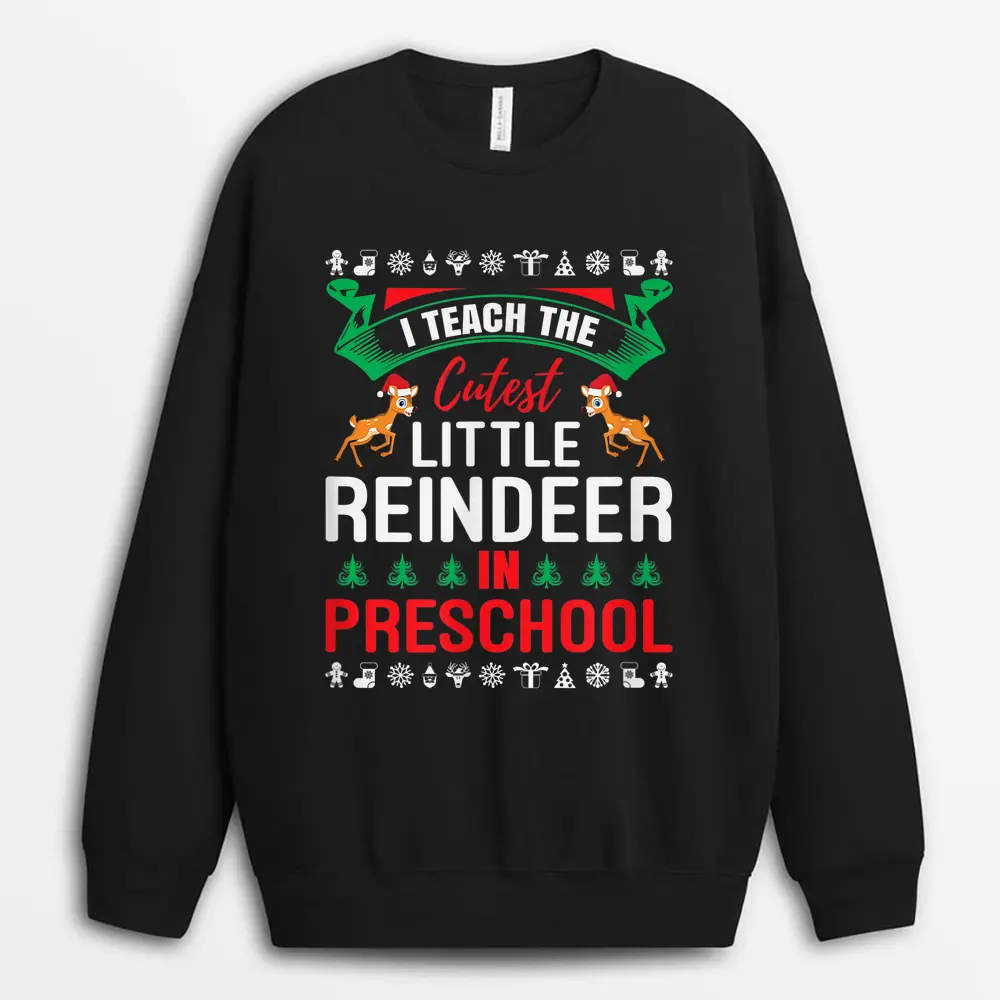 I Teach Future Super Heroes Tee Gift Teaching Mother Day Sweatshirt - Black