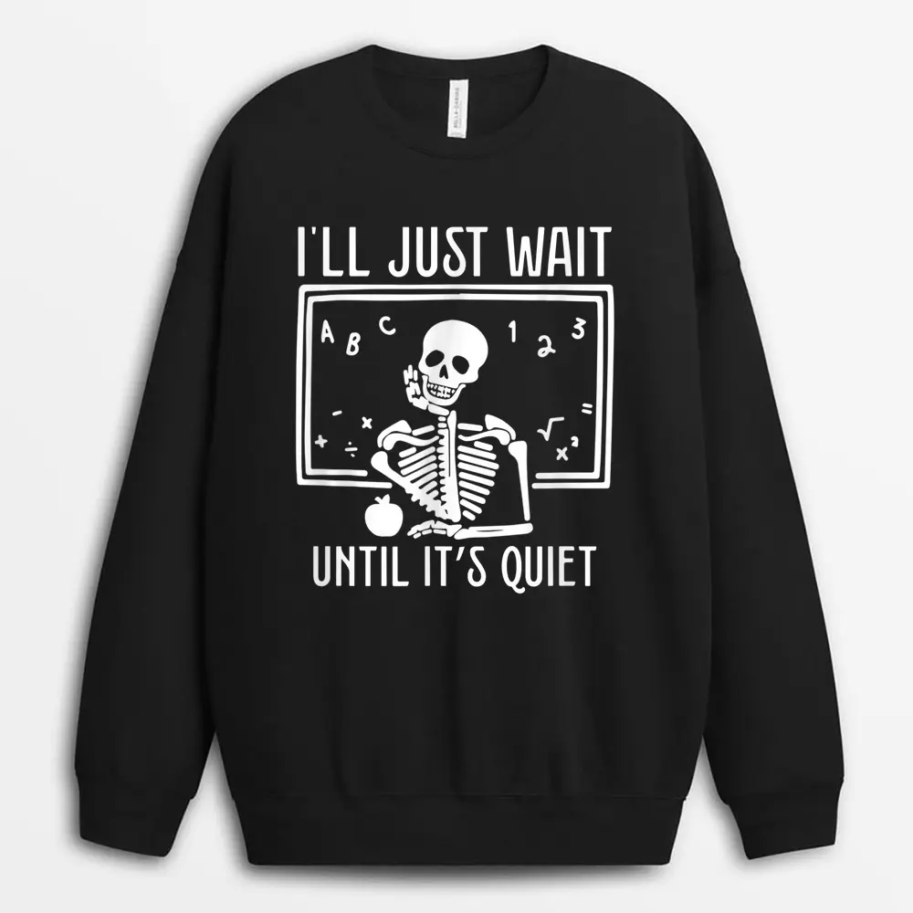 I Wear Pink For My Kindergarten Teacher Breast Cancer Sweatshirt - Black