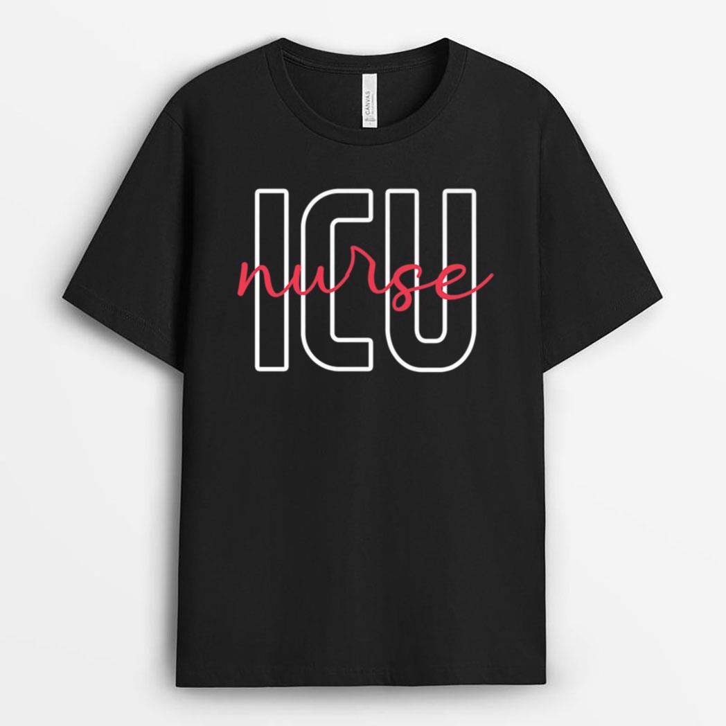 Intensive Care Nurse Life Pocket ICU Intensive Care Nurse T-Shirt
