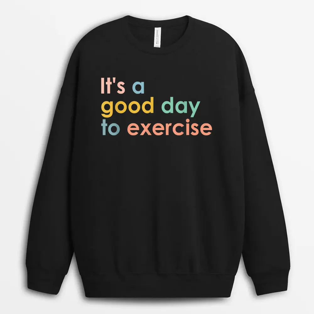 It's A Good Day To Read A Book Funny School Teachers Women Sweatshirt - Black