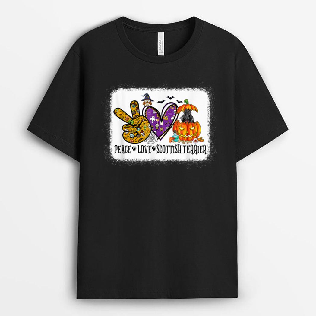 It's Fall Y'all Scottish Terrier Autumn Halloween Costume T-Shirt
