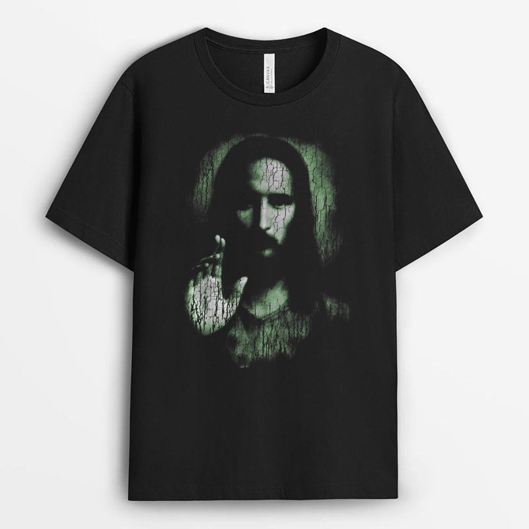 Jesus Christ Holy Face Blessing Christian Faith T-Shirt