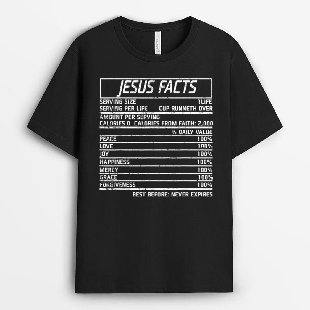 Jesus Facts Jesu T-Shirt
