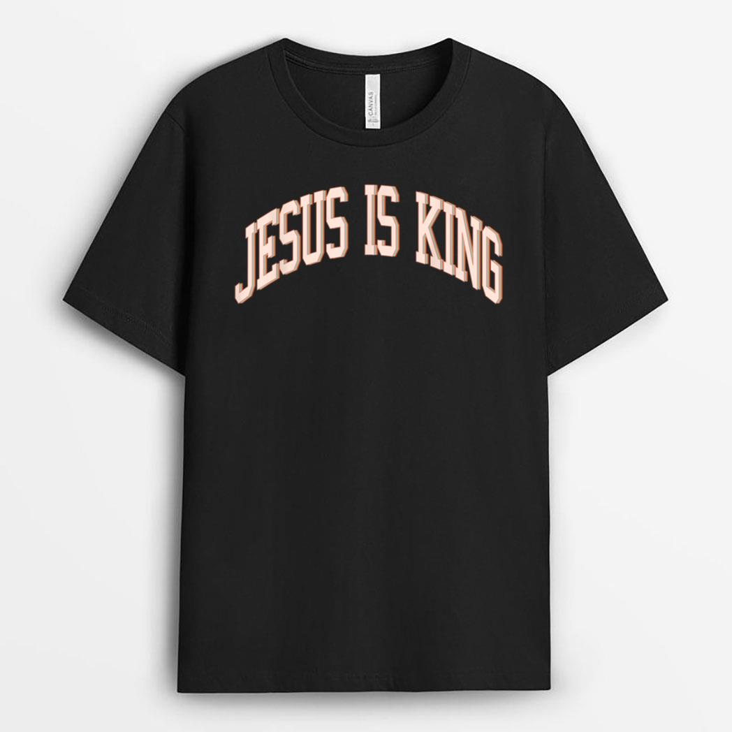 Jesus Is King Love Like Jesus Aesthetic Retro Vintage Women T-Shirt