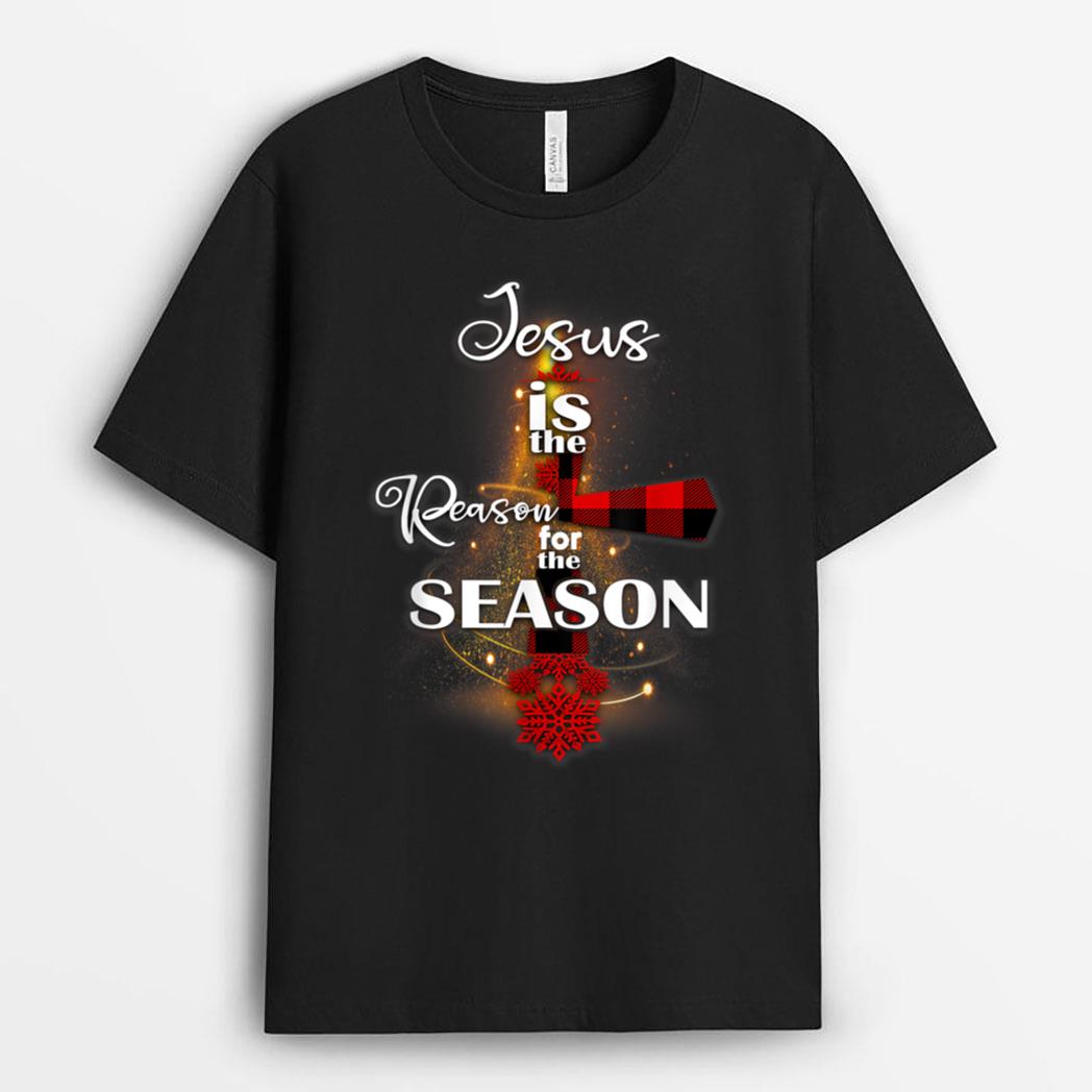 Jesus Is The Reason For The Season Funny Christmas Pajamas T-Shirt