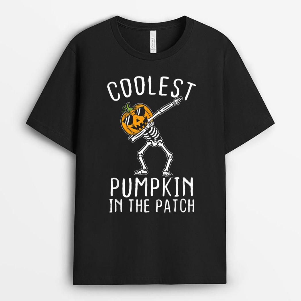 Kids Coolest Pumpkin In The Patch Halloween Ver 1 T-Shirt
