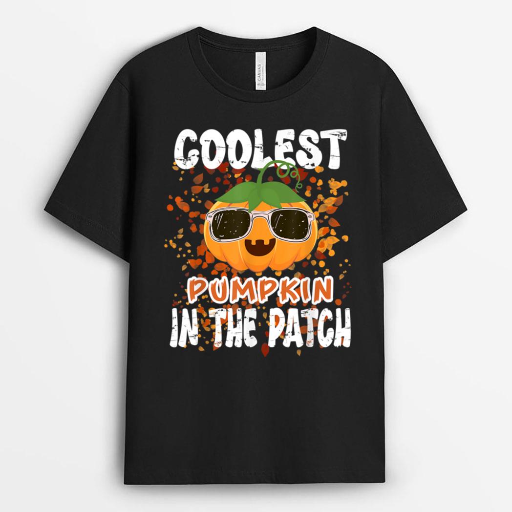 Kids Coolest Pumpkin In The Patch Toddler Ver 1 T-Shirt