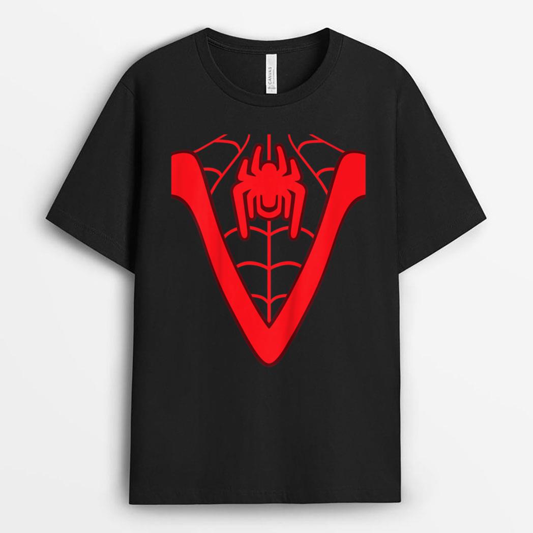 Kids Marvel Spidey and His Amazing Friends Miles Morales Costume T-Shirt