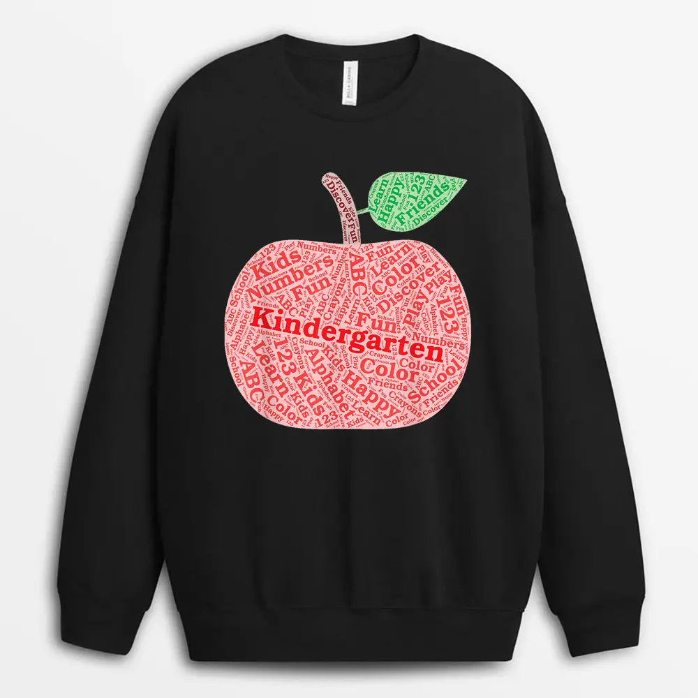 Job Description Substitute Teacher Sweatshirt - Black