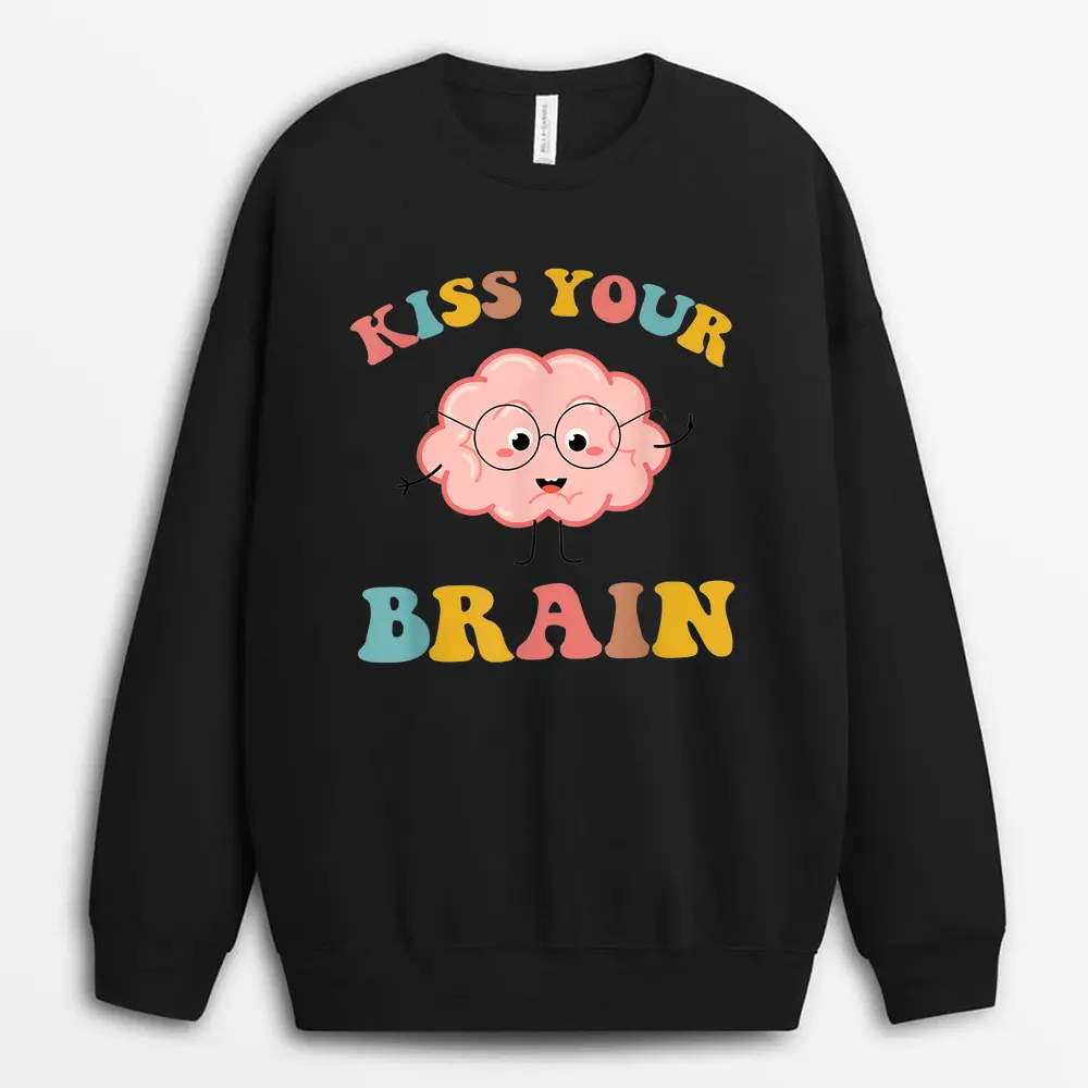 Kindergarten Vibes First Day Back To School Teacher Students Sweatshirt - Black
