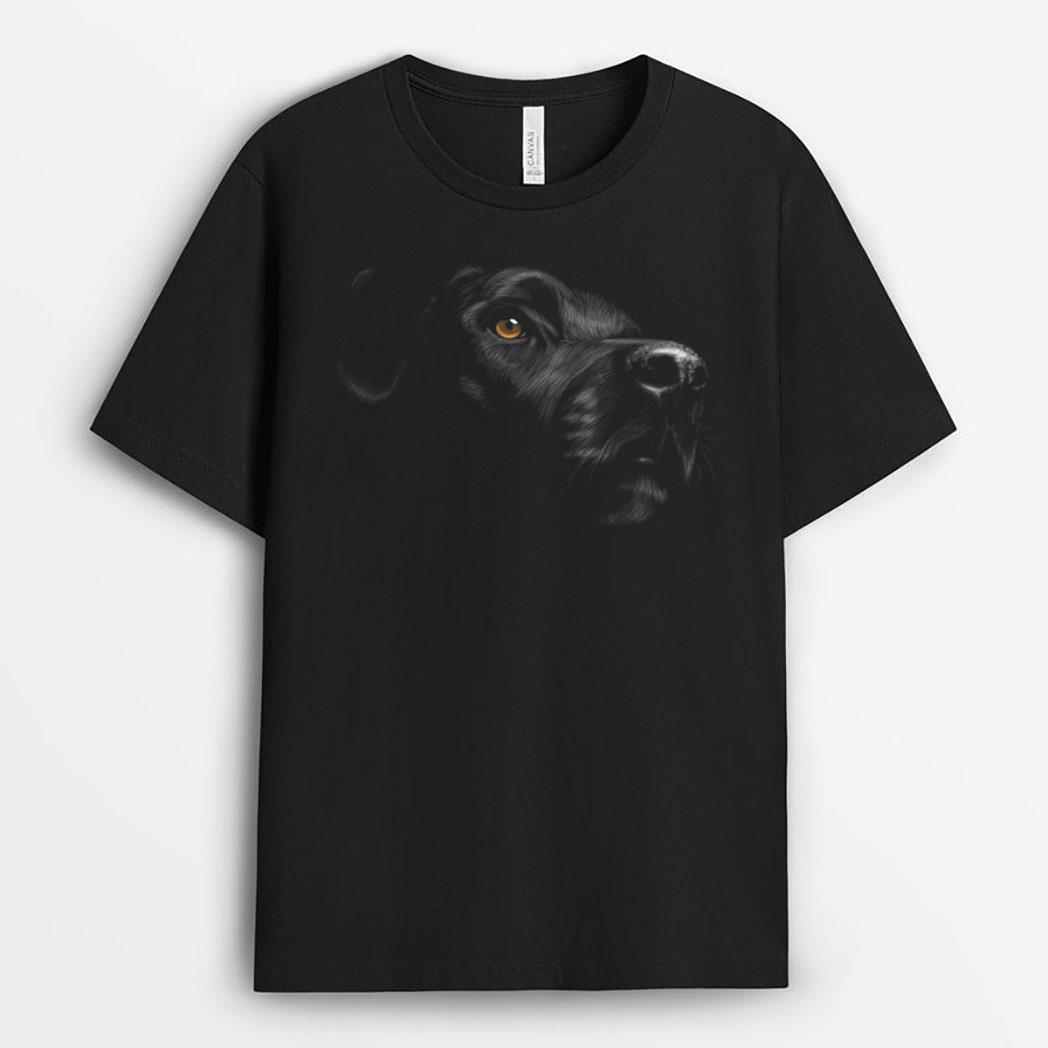 Labrador Retriever Dog Head Dog Lovers T-Shirt