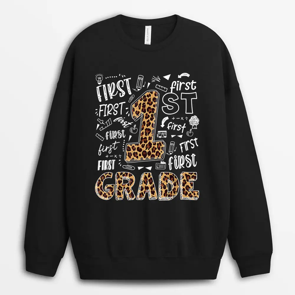 Last Day Of School Peace Out Kindergarten Teacher Sweatshirt - Black