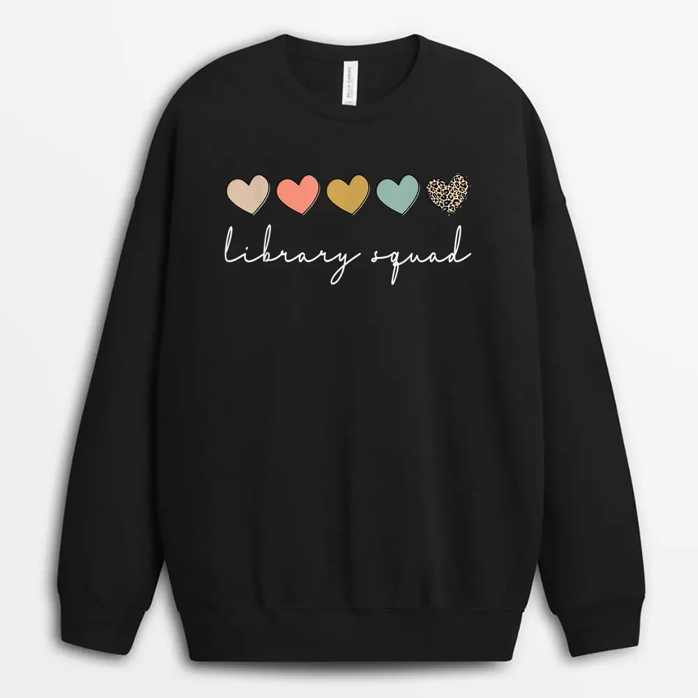Love Assistant Teacher Life Leopard Pumpkin Thanksgiving Sweatshirt - Black