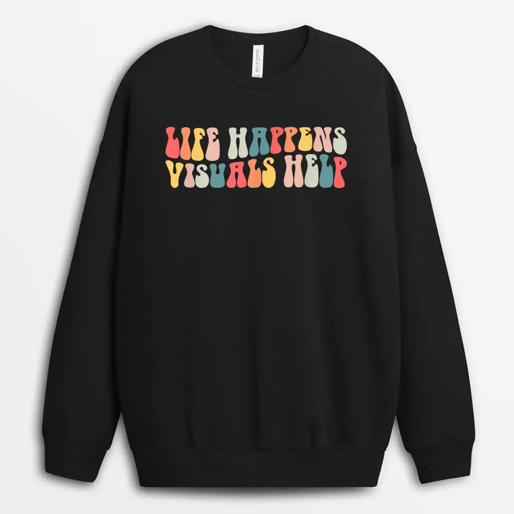 Library Squad Librarian Reading Teacher Student Book Lover Sweatshirt - Black