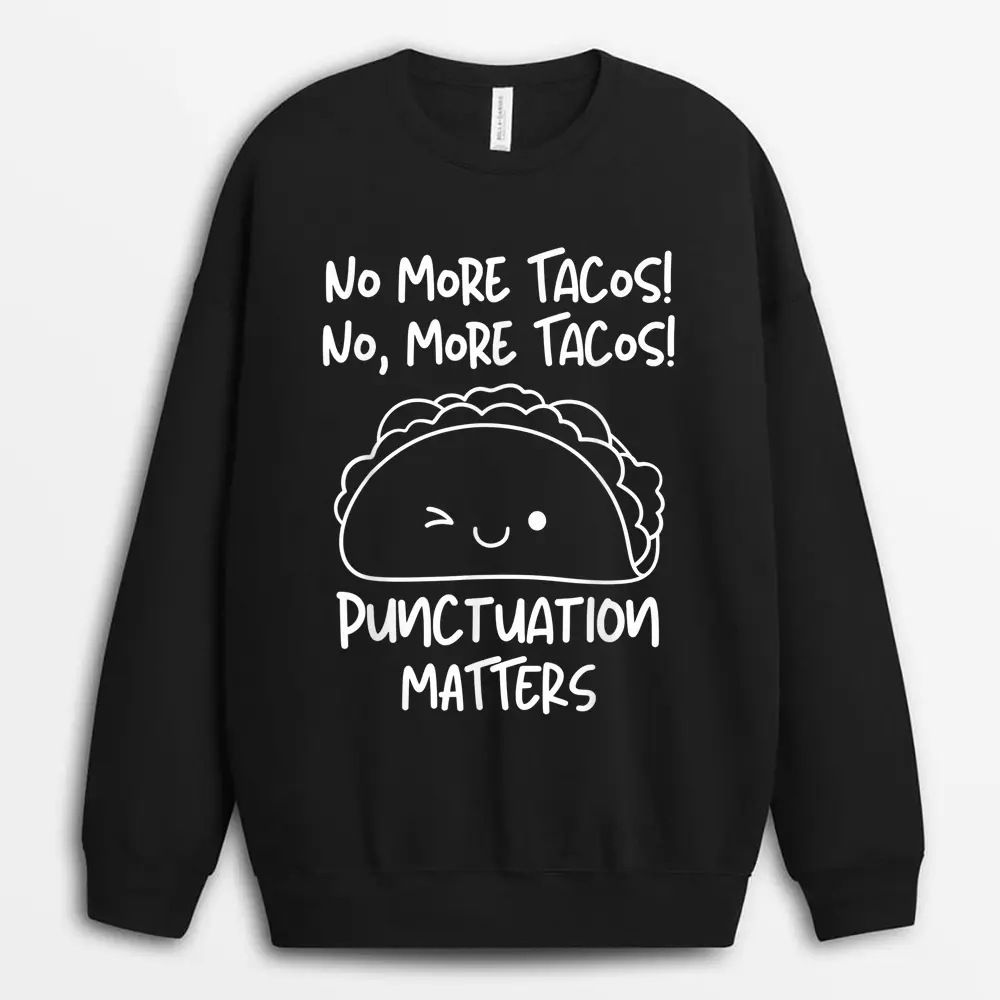 No Taki When Teacher Taki Cute Education Classroom Student Sweatshirt - Black